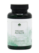 Organic Alfalfa Capsules | 500mg of Alfalfa per Capsule | 120 Vegan Capsules | Botanical Rich in Vitamins, Minerals and Other Nutrients | G&G Vitamins