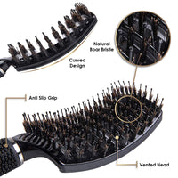 ThickTails Boar Bristle (2 Count (Pack of 2))
