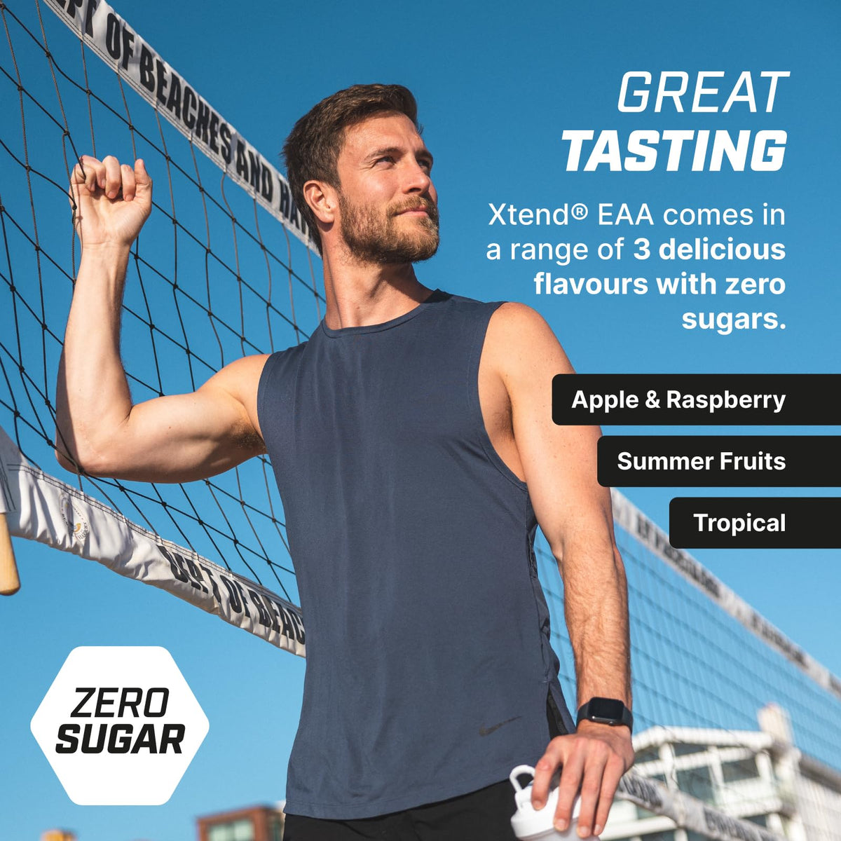 Scivation XTEND EAA Amino Acids Powder|Apple and Raspberry|40 Servings for Hydration and Fitness Performance|9 Essential Amino Acids + Added Electrolytes Recovery Powder to Hydrate, Repair, Recover