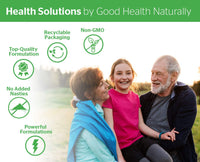 GOOD HEALTH NATURALLY BECAUSE IT WORKS! Olive Leaf with Zinc, Immune System Vitamin | 90 Vegetable Capsules - Good Health Naturally