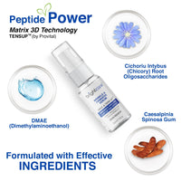 Serum Instant Firmness Results for Face | Intensive Lifting and Firming with TENS'UP™ and DMAE - Immediate and Long Last Lifting | Moisturizes and Visibly Reduces Lines & Wrinkles | by Brightcare