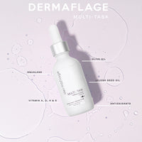 Facial Cleansing Oil | Makeup Remover for Sensitive Skin | Multi-Tasker with Anti-Oxidant Olive Oil, Vitamin E. | By Dermaflage | 59 ml