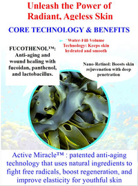 WHITESILK LA VIE ─ FUCOTHENOL™ + Active Miracle™ & Nano-Retinol Revital Energy Cream (50ml,1.69oz) ─Revitalize, Rejuvenate, Radiate