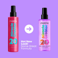 Matrix Multi-Tasking Hair Treatment, Leave-In Conditioner and Heat Protector with 20 Benefits, Total Results, Miracle Creator, 190ml