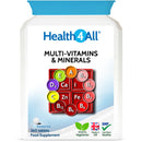 Health4All Multivitamins & Minerals One a Day 360 Easy to Swallow Tablets, 100% RDA