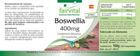 Fairvital | Boswellia Frankincense 400mg - 120 Tablets - Vegan - 65% boswellic acids