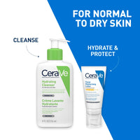 CeraVe AM SPF Face Moisturiser with SPF 50 for Normal to Dry Skin, 52ml