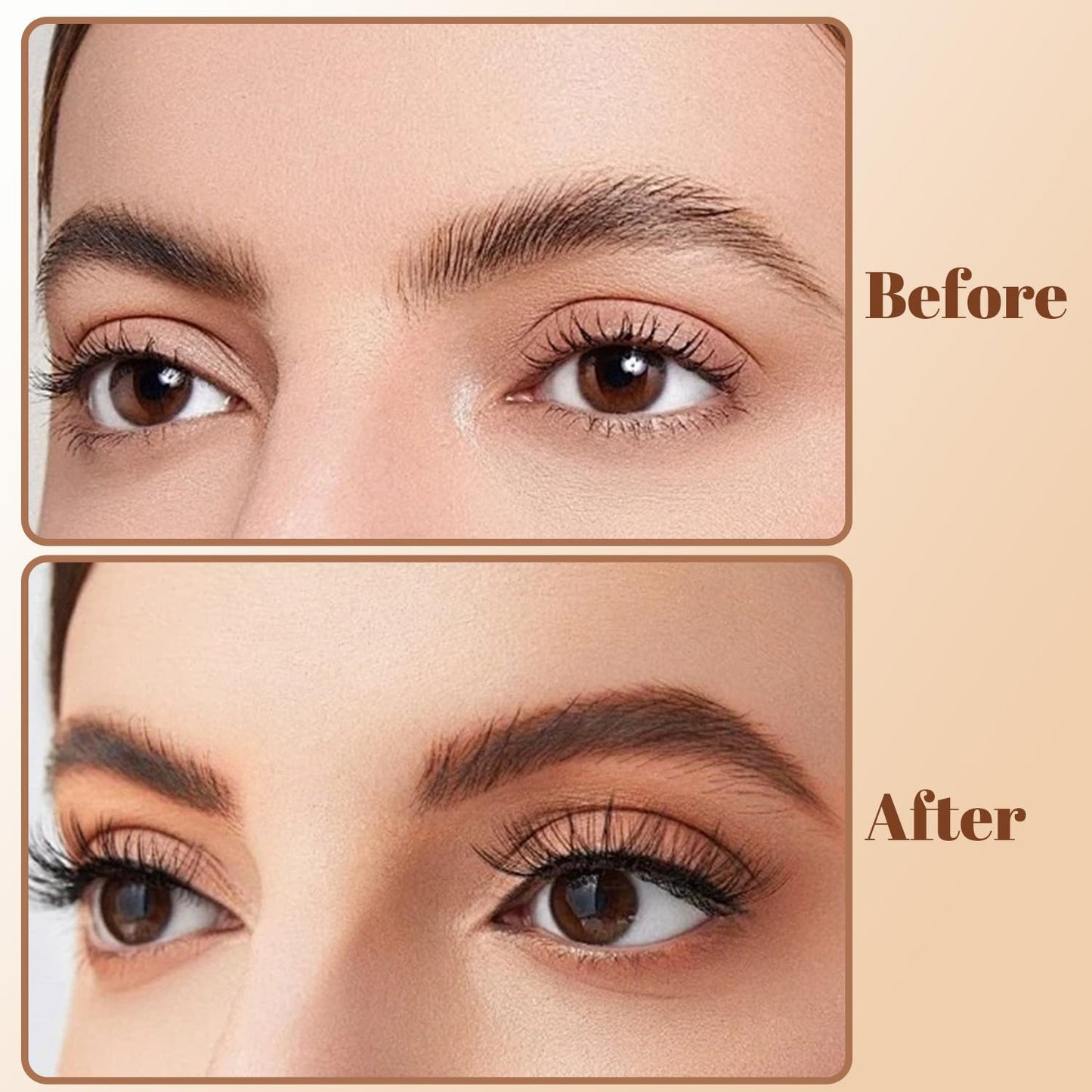 ZoeyShine Peel Off Eyebrow Gel Tint – Long Lasting Up to 3 Days,Smudge-Proof, Waterproof, Natural Brow Colors(Brown)
