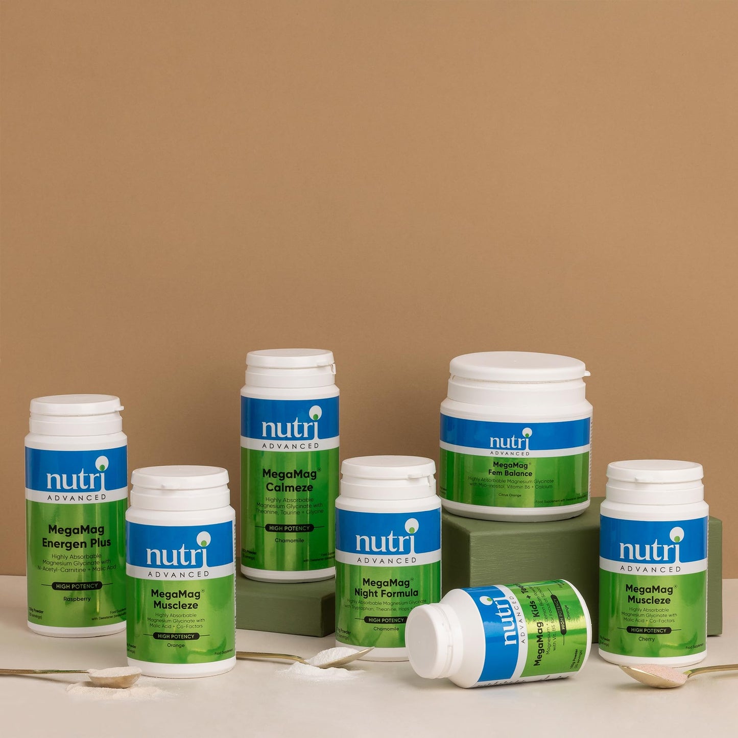 Nutri Advanced - MegaMag Energen Plus Magnesium Powder Orange - 30 Servings