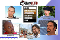 BLACKBEARD Blackbeard for Men - temporary brush on colour 12ml (0.40oz) (Brown Auburn)
