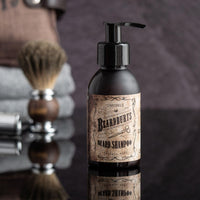 BY CAROBELS BEARDBURYS Beardburys Beard and Mustache Shampoo, Gentle Cleanser, Hydrates and Softens, Paraben-Free, Ideal for Daily Use, Suitable for All Beard Types 150ml