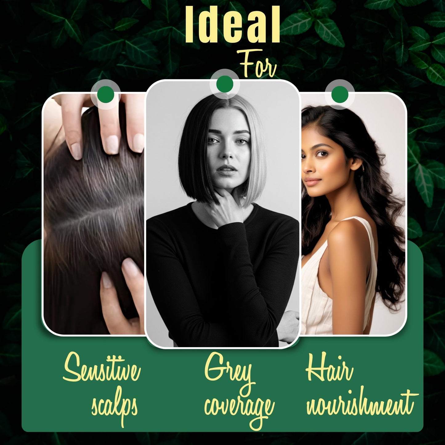 Londoree 5-in-1 Hair Dye Shampoo for Gray Hair - Ammonia-Free with Vitamin E, Argan Oil & Collagen - Moisturizes, Repairs, and Colours in 15 Minutes - 500 ML