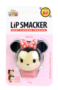Lip Smacker - Tsum Tsum Collection - Minnie Mouse Lip Balm for Kids - Strawberry Flavour - Sweet Gift for Your Friends - Single Pack