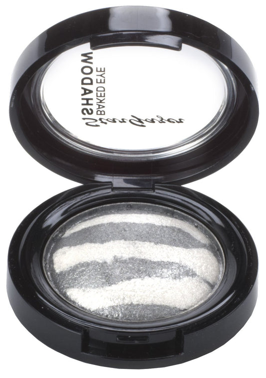 Stargazer Baked Duo Eye Shadow, Silver Streak
