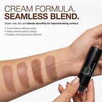 Palladio Contouring Makeup Stick BUILD + BLEND Contour Stick, Face Makeup for Perfect Sculpting Look, 0.23 Ounce (Amber Rose)