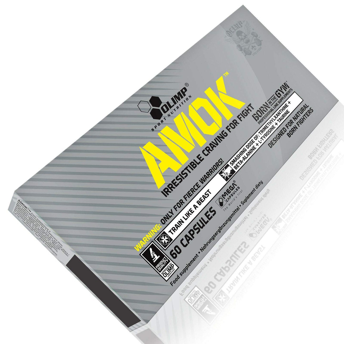 OLIMP SPORT NUTRITION Olimp Amok - 60 caps energy power strength stimulation focus performance Nutrition