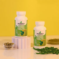 Moringa Mantra Moringa Leaf Powder Tablets 240 nos from Organic Farming, 500 mg Per Tablet