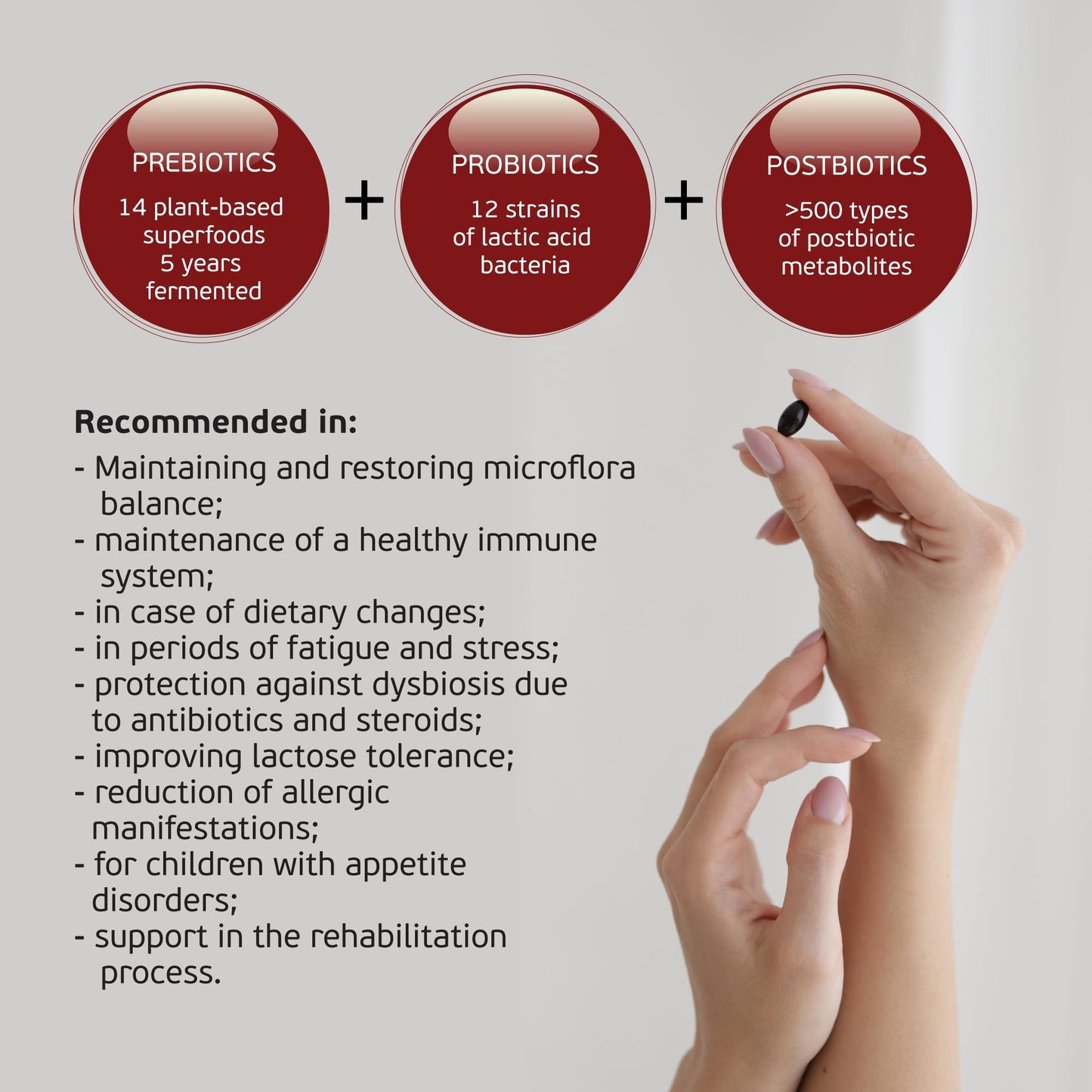 Dr. Ohhira Deluxe 12 Strains of Lab 5 Years of Fermentation Postbiotic Metabolites Vitamins Minerals Amino Acids and Organic Acids Vegan 30 Capsules