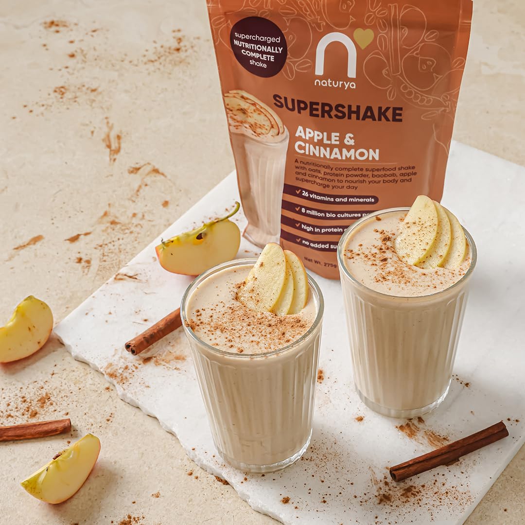Naturya SuperShake Apple & Cinnamon 440g