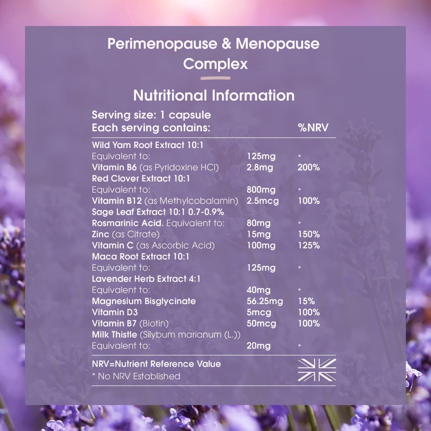 INNOPURE Perimenopause & Menopause Supplements (2 Month Supply) All-in-One Complex with Natural Plant Estrogens - Easy to Swallow Capsules, UK Made (Packaging May Vary)