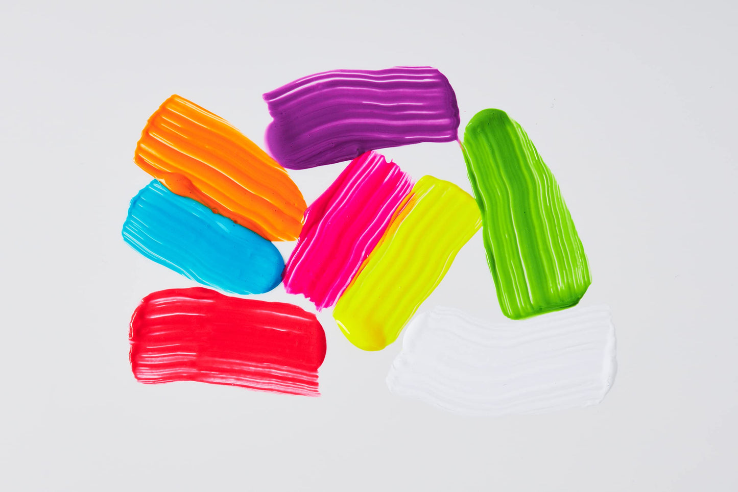 Moon Glow Neon UV Hair Colour Streaks | White | Hair Mascara - Temporary Wash out Hair Dye | Bright Neon Colour, Glows under UV Lighting