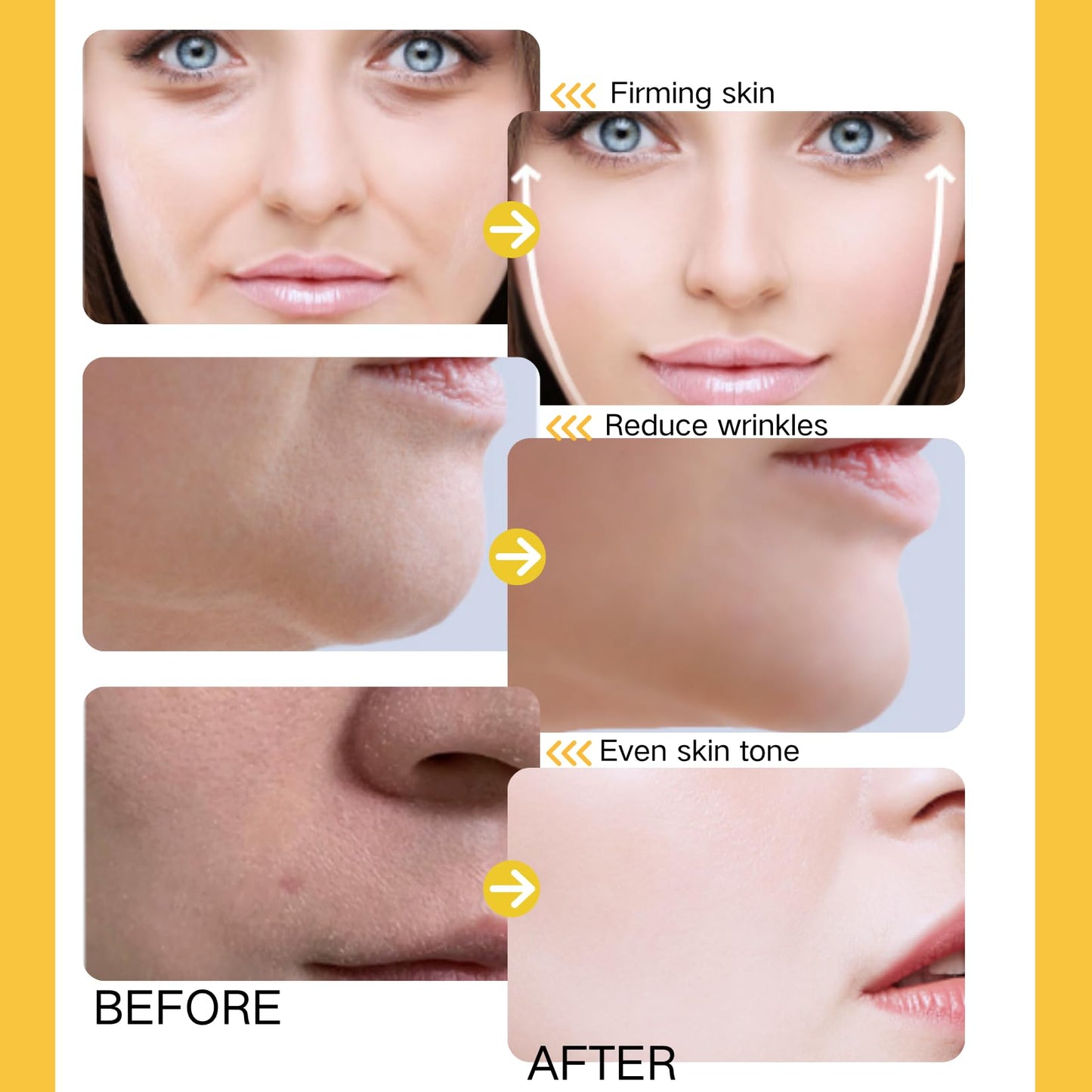 ISBEAUSOLS Face Lift BotoxCream - Boto Wrinkle Cream with Retinol,Collagen - Face, Neck, Eye,Skin Tightening Cream for Face - Smooth Loose Sagging Skin, Puffiness, Fine Lines & Wrinkles