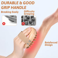 ElevateTech Meridian Pressure Brush, Wood Therapy Massage Tools for Belly Fat Wooden Meridians Massager Comb Handheld Massage Body Brush for Cellulite Remover, Lymphatic Drainage, Muscle Pain Relief