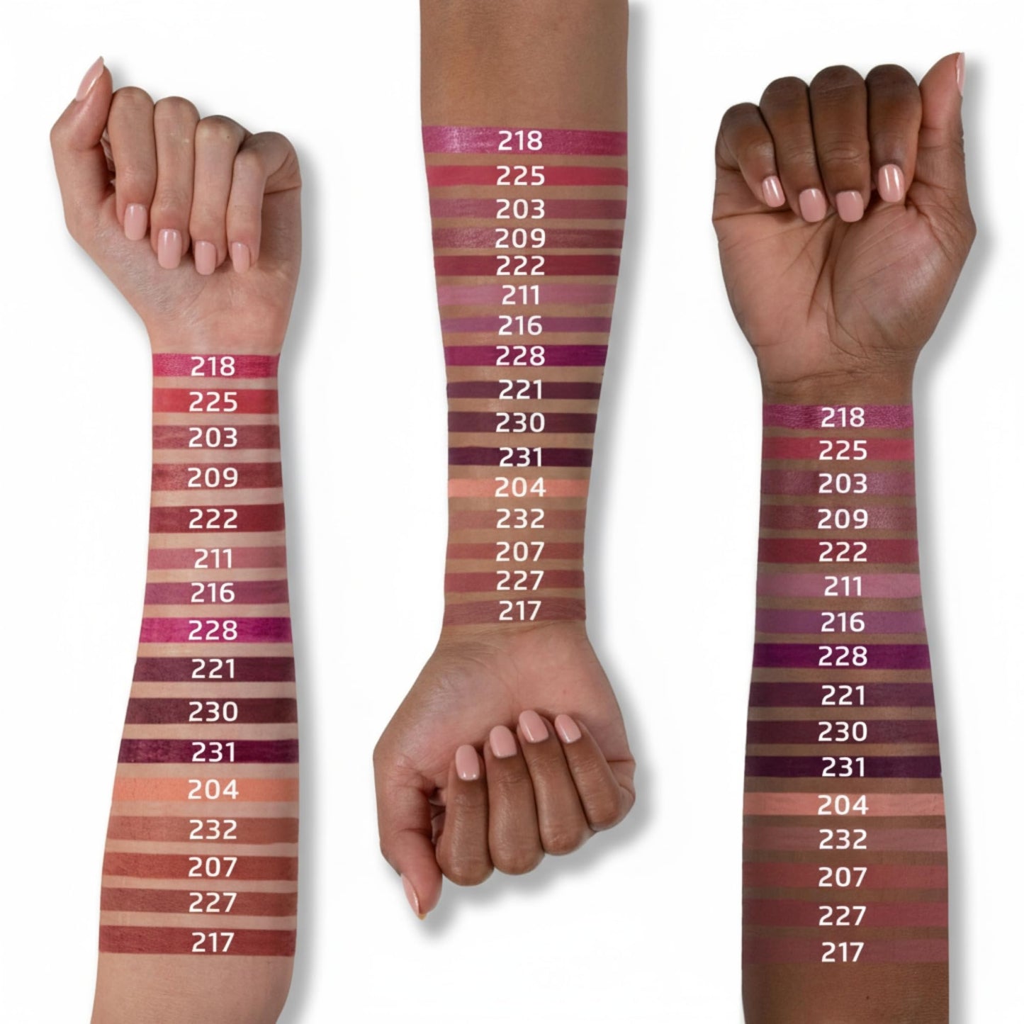 BROOKLIN IMPALA | Brooklin Waterproof Lipliner Color Light Brown 205 | Permanent lip profiler | Water resistant lipstick | Long-term lipliner