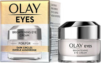 Olay Brightening Eye Cream for Dark Circles 15ml, with Vitamin B3 & Caffeine, Suitable for All Skin Types