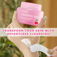 Generic Cleansing Balm Makeup Remover - Hydrating Smooth Skin Gentle Deep Cleaning Containing Natural Nourishing Ingredients Travel-friendly Makeup Remover Balm for All Skin Types