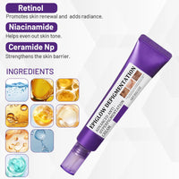 Ninnyi 30g Advanced Anti-Hyperpigmentation Cream, Dark Spots Remover Cream with Facial Massage Board