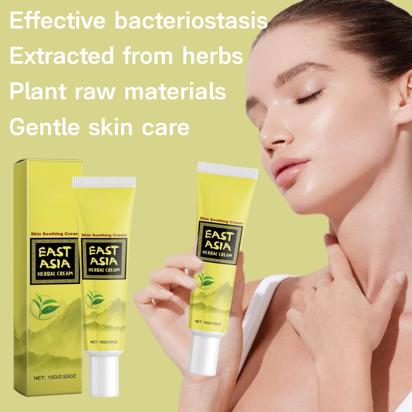 6PCS Chinese Body Cream,Clarifying Botanical Natural Face Cream Set,Soothing and Balancing Skin Smiles and Joys Cream,East Asia BodyCream for Skincare,VersatileCream Plant Essences For Dry Skin Relief