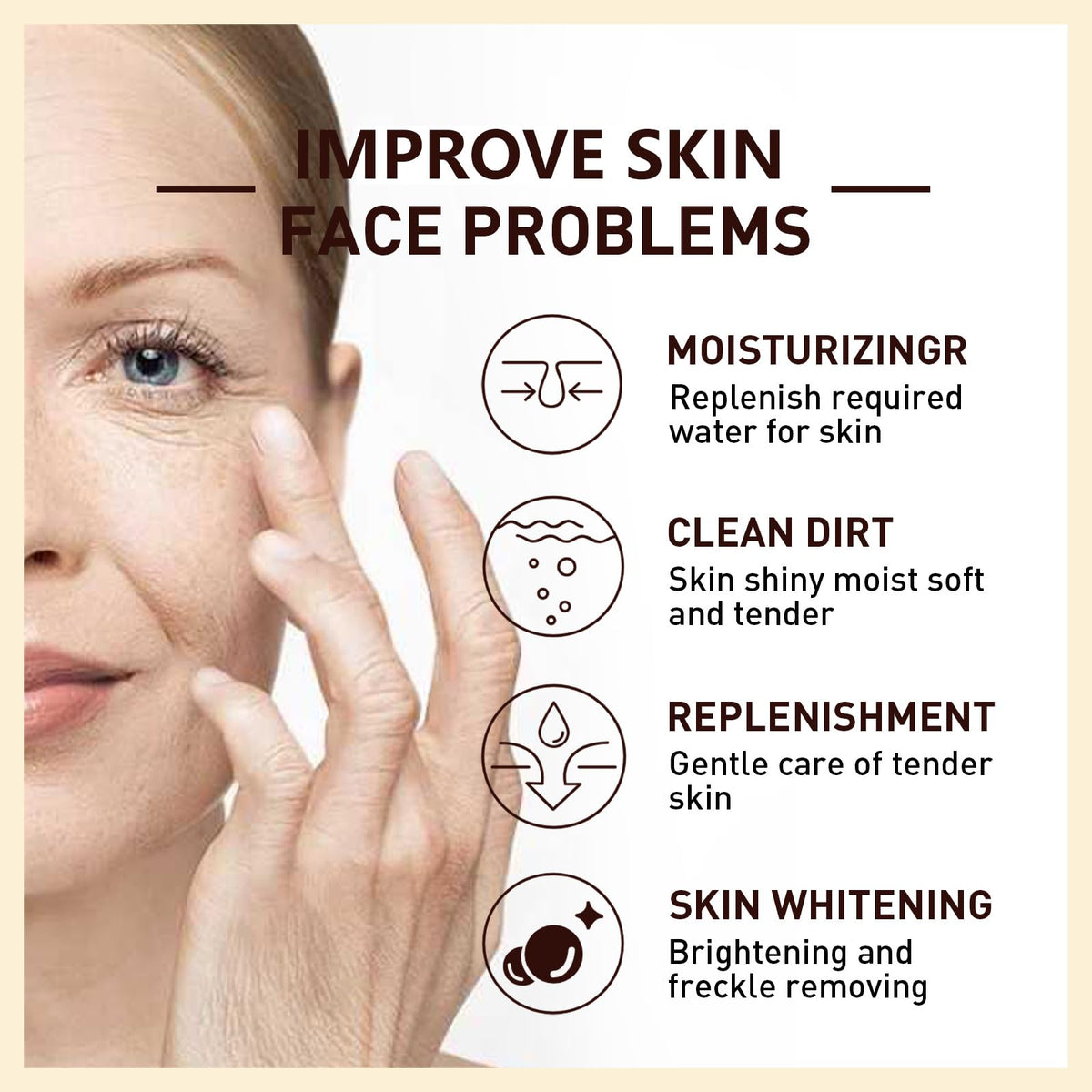 MEITREND Black and White Rice Exfoliant, 2PC Peel Shot Glow Rice Ampoule Duo White Rice + Black Rice Ampoule, Face Body Exfoliator Dead Skin Remover for All Skin Types(30ML&30ML)