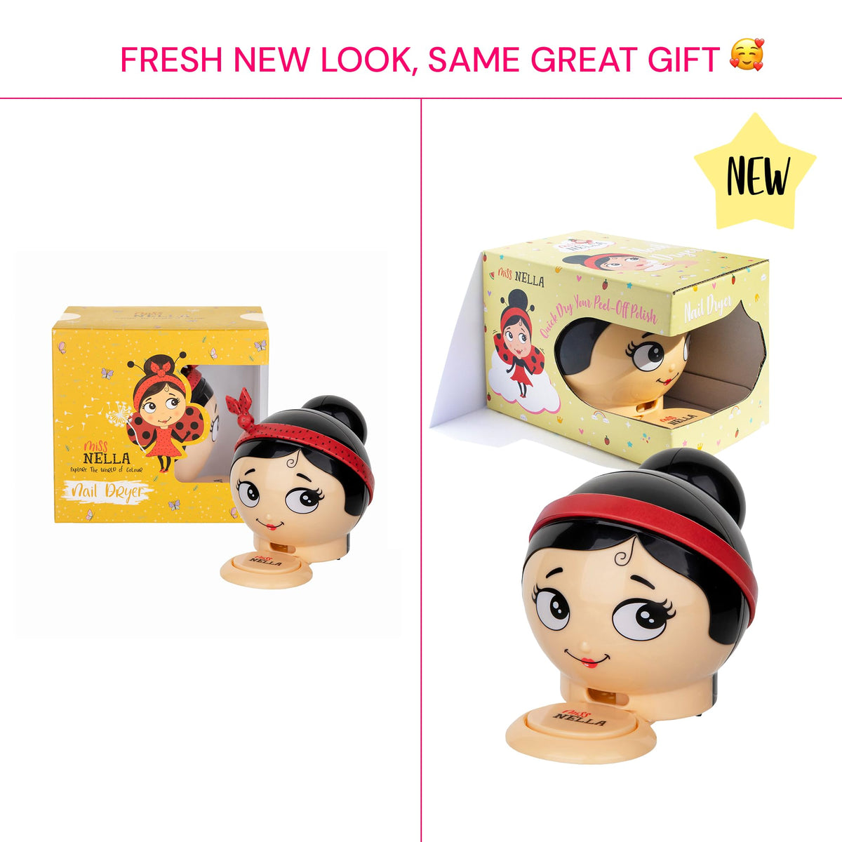 MISS NELLA Nella Miss Nail Dryer toy, speeds up a bit the drying process for nail varnish and makes it fun