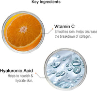 Roxanna Vitamin C Face Cream 50ml with Hyaluronic Acid, Niacinamide & Salicylic Acid Natural Vitamin E & Jojoba Anti Aging & Wrinkle Day & Night Moisturiser, Brighten Hydrate and Plump Skin