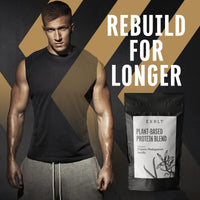 EXALT | Premium Vegan Protein Powder - 100% Plant-Based – Gluten Free - No Artificial Flavours or Additives | Madagascan Vanilla | 500G