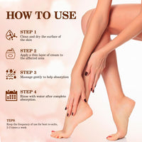 Strawberry Legs Treatment Cream, Skin Smoothing Cream for Chicken Skin Treatment, Fades And Eliminates Strawberry Spots, Exfoliating, Moisturizing, 4.21FL.OZ