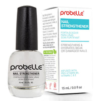 Probelle Nail Strengthener, Nail Strengthening Treatment, Nail Growth and Repair, Stops Peeling, Splits, Chips, Cracks, and Strengthens Nails (Clear)