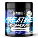 Warrior Flavoured Creatine Monohydrate Powder 300g (90 Servings) – Creatine Powder Drink, Creatine for Performance, Strength & Recovery (Not Creatine Gummies or Tablets) – Blue Razz