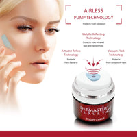 Dermastir Night Cream - Detoxifying, hydrating, regenerating, antiageing. Airless pack 50ml