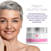 DermaVitál DermaVital Eye Recovery - Eye Cream for Wrinkles - Reduces the Appearance of Dark Circles, and Bags Under Your Eyes - Regain Youthful Eyes - 0.5 Fl Oz