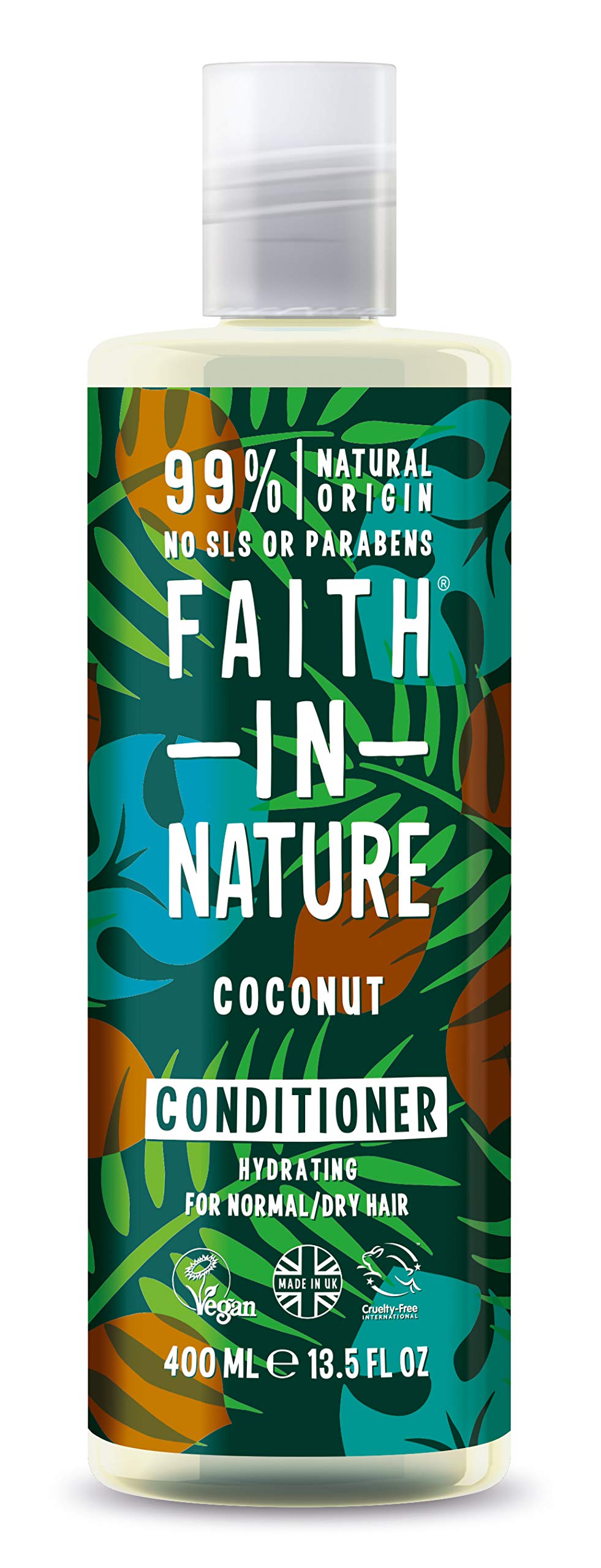 FAITH IN NATURE Coconut Conditioner 400ml (PACK OF 4)