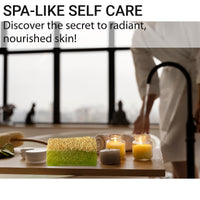 STORELUXY 130gr Aloe Vera Soap Bar With Pumpkin Fiber Natural Handmade Loofah | Oil Balance, Reduces Dryness, Collagen, Cures Blackheads and Acne, Vitamins C and E, Anti Ageing Skincare