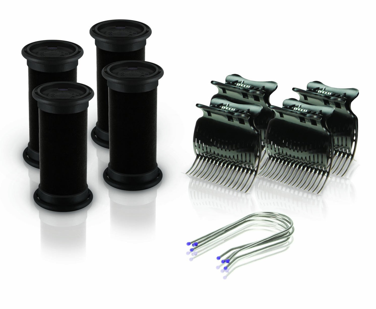 Diva Pro Styling Diva Session Instant Heat 25 Millimetre Rollers - Pack of 4