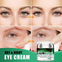 Caffeine Eye Cream for Puffiness and Bags Under Eyes Daily Anti-Wrinkle Cream Collagen Eye Cream Day and Night Peptide Eye Cream Reduce Fine Lines Around the Eyes Smoothing Skin Care 1.7 FL OZ