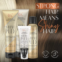 Charles Worthington ShinePlex Glass Shine Serum, Vitamin C to Hydrate and Nourish Hair, Salon Smoothing Treatment for Women, 50 ml