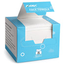 AIDEA Face Towels Disposable-50Ct (1 Box), Clean Facial Towels, Facial Cleansing Wipes for Sensitive Skin, Face Towelettes for Makeup Removing, Nursing, Travel, Dry Wipes