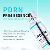 Lumiter PDRN 100 Essence, PDRN Serum Korean, Intensive Glow Serum for Face Glass Skin, Smooth Fine Lines, Boost Elasticity, Skin Restoration & Plumping, Hydrating & Moisturizing, 30ml