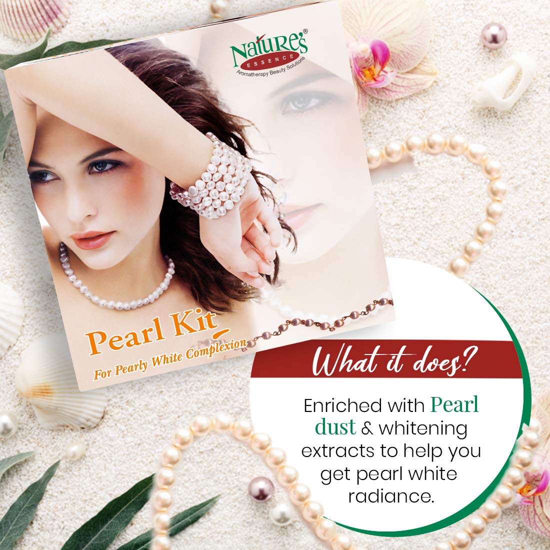 Nature's Essence Mini Pearl Facial Kit 1 Kit