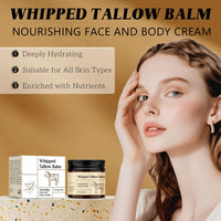 LaluluTek Grass-Fed Tallow Balm for Face & Body - Deeply Nourishing Moisturizer with Beef Tallow, Ideal for Dry Skin Care